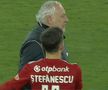 Andrea Mandorlini l-a bruscat pe Marius Ștefănescu, după Sepsi - CFR Cluj / FOTO: Captură TV @Digi Sport