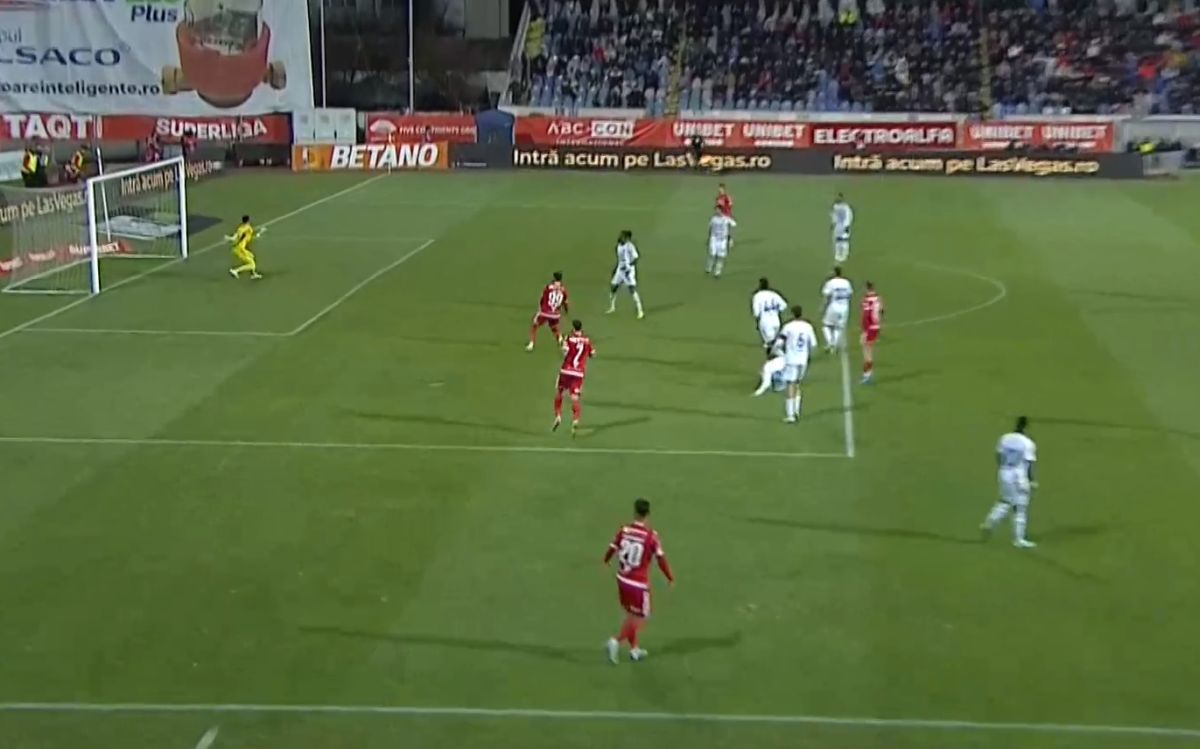 Golul lui Politic în Botoșani - Dinamo