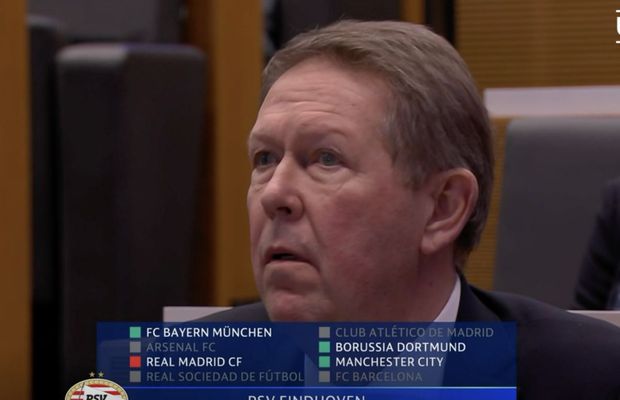 Moment de confuzie la tragerea la sorți a optimilor UCL » Reprezentanții cluburilor au fost bulversați! Ce s-a întâmplat și care e explicația