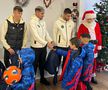 Moș Crăciun a avut ajutoare speciale » Coman, Tavi Popescu & Băluță au împărțit cadouri la baza FCSB