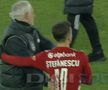 Andrea Mandorlini l-a bruscat pe Marius Ștefănescu, după Sepsi - CFR Cluj / FOTO: Captură TV @Digi Sport