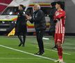 Andrea Mandorlini l-a bruscat pe Marius Ștefănescu, după Sepsi - CFR Cluj / FOTO: Captură TV @Digi Sport
