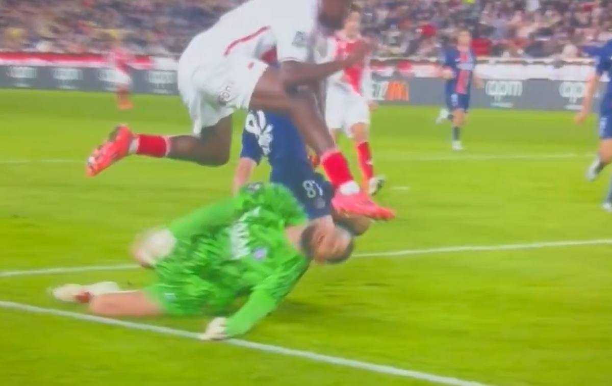 Gianluigi Donnarumma a suferit o accidentare groaznică în meciul AS Monaco - PSG