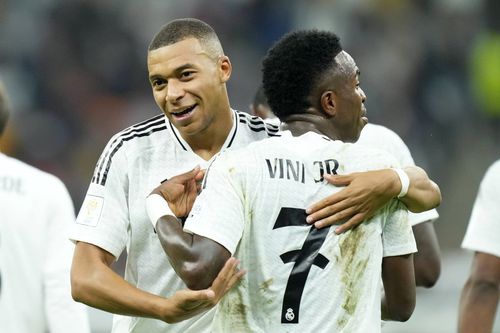 Mbappe, Rodrygo și Vinicius au marcat pentru Real Madrid în finala Cupei Intercontinentale // foto: Imago Images