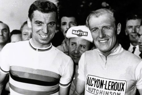 Rik Van Looy (stânga) alături de Andre Darrigade în 1960 Foto: Guliver/GettyImages