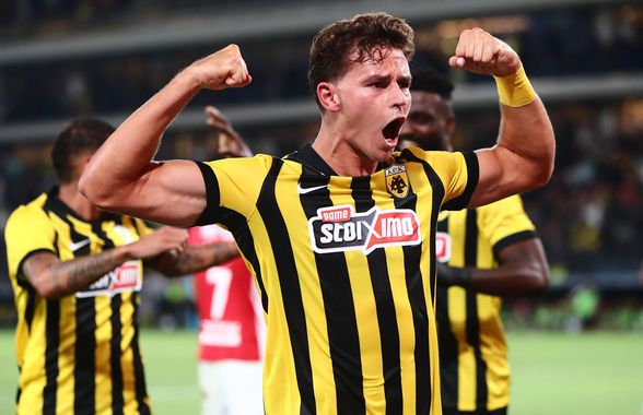 Veste nesperată pentru AEK Atena » S-a recuperat „miraculos” pentru meciul cu Universitatea Craiova