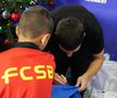 Jucătorii de la FCSB au oferit cadouri copiilor // FOTO: Andrei Furnigă (GSP)