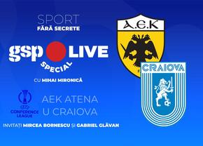 AEK Atena - Universitatea Craiova » Oltenii întâlnesc echipa lui Răzvan Marin în Conference League