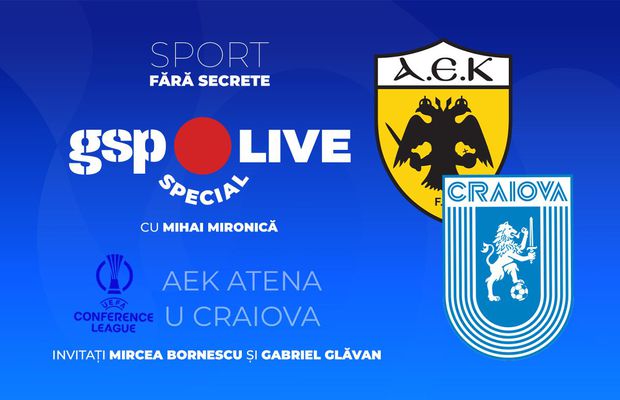 AEK Atena - Universitatea Craiova » Oltenii întâlnesc echipa lui Răzvan Marin în Conference League