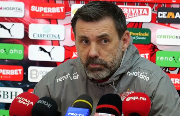 Reacția lui Zeljko Kopic, după eșecul lui Dinamo cu UTA: „Le-am zis și băieților în vestiar”