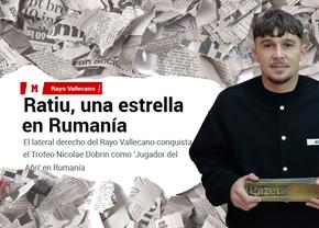 MARCA, după ce Andrei Rațiu a fost ales Fotbalistul Anului în Ancheta GSP: „Cel mai prestigios premiu. Balonul de Aur al României”