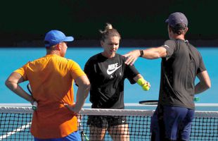 SIMONA HALEP LA AUSTRALIAN OPEN // Cum arată partenerul ideal de antrenament: „Să fie puternic, să aibă tot pachetul”