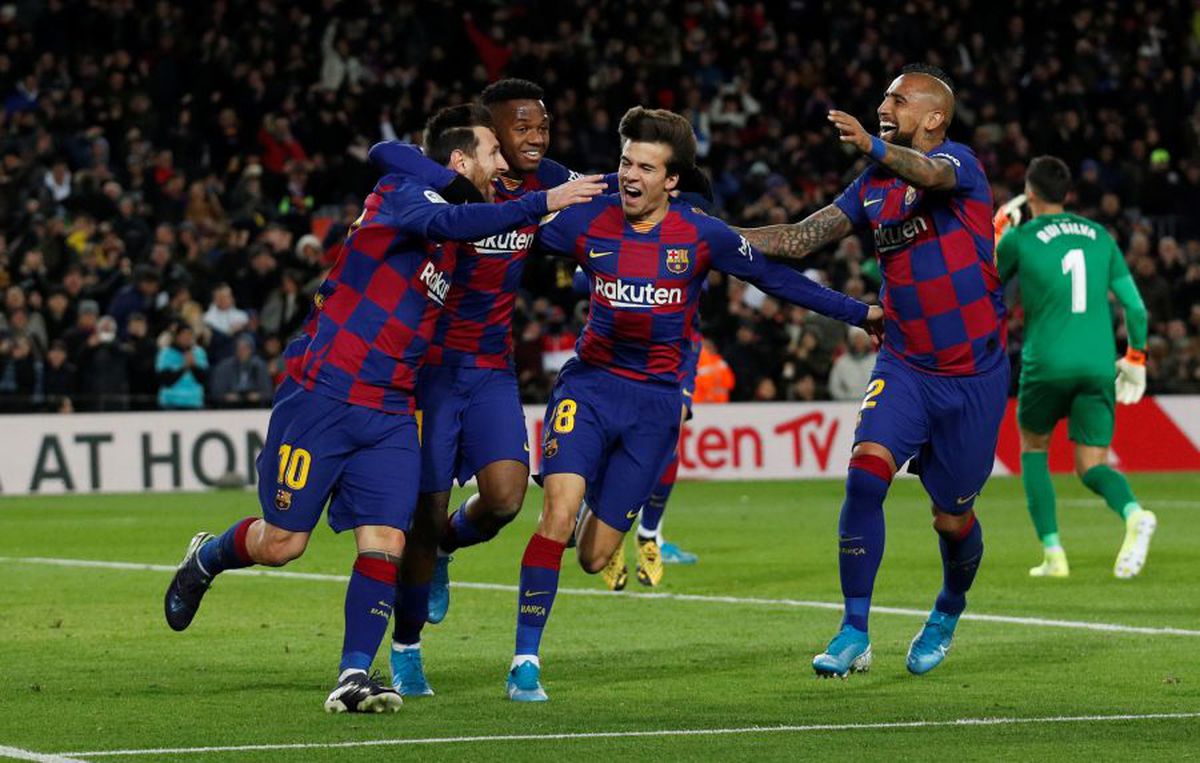 BARCELONA - GRANADA 1-0 // FOTO Lionel Messi a salvat debutul lui Quique Setien