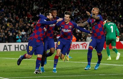 BARCELONA - GRANADA 1-0 // FOTO Lionel Messi a salvat debutul lui Quique Setien