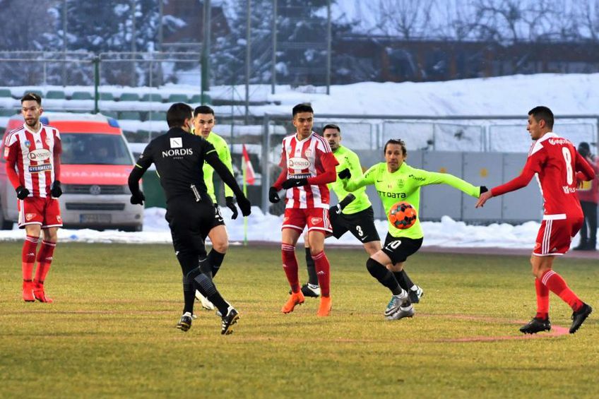 Sepsi - CFR Cluj s-a desfășurat în condiții extrem de dificile / Sursă foto: Bogdan Bălaș