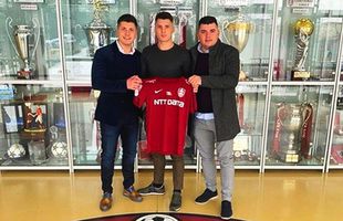 FOTO CFR Cluj, transfer de viitor! Și-a adus atacant din Spania