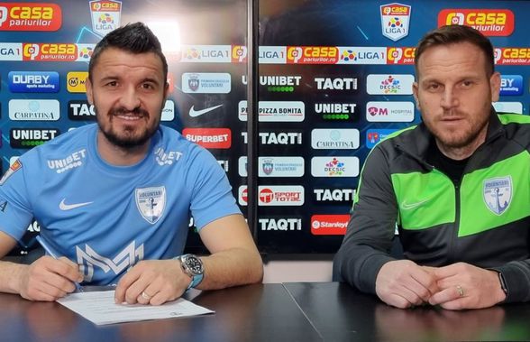 Constantin Budescu, prezentat la FC Voluntari: „Vreau să ajut echipa cât pot de bine” » Motivul pentru care a ales să semneze cu ilfovenii
