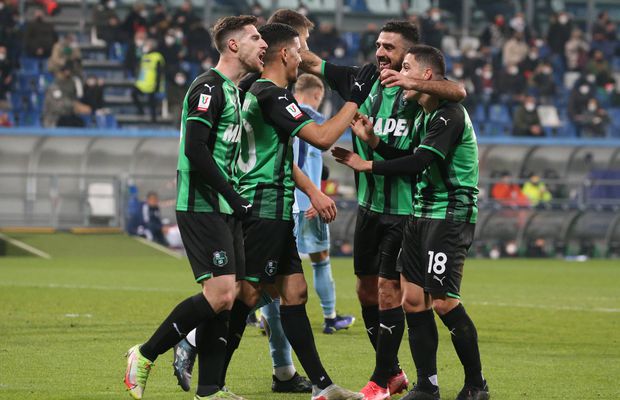 Sezon istoric pentru Sassuolo » Formația lui Chiricheș s-a calificat pentru prima dată în „sferturile” Cupei