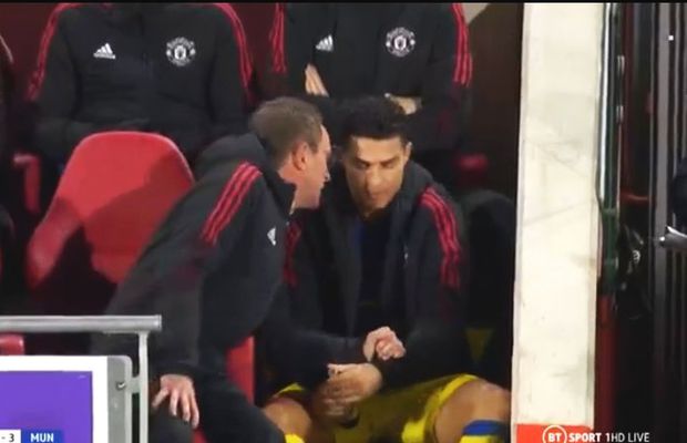 Cristiano Ronaldo, plin de nervi după schimbarea din meciul cu Brentford » Manchester United, salvată de tineri