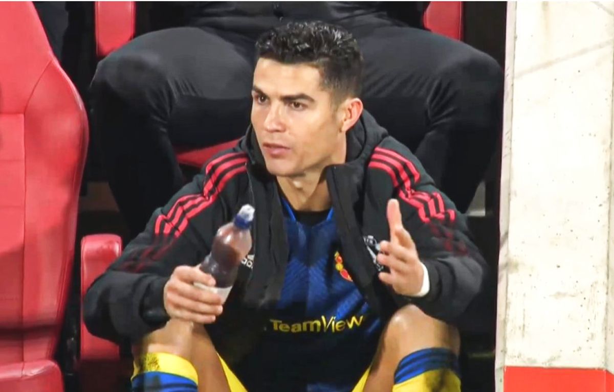 Cristiano Ronaldo, plin de nervi după schimbarea din meciul cu Brentford » Manchester United, salvată de tineri