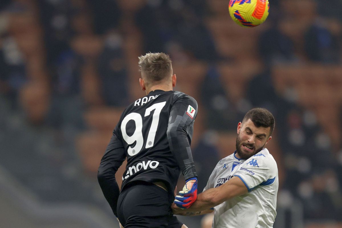 Ce ghinion! Ionuț Radu, autogol la primul meci după 8 luni » Inter s-a chinuit teribil în Cupă