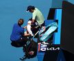 Scene dureroase la Australian Open » A fost nevoită să iasă de pe teren în scaun cu rotile