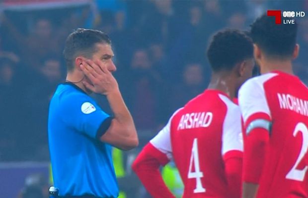 Nebunie de meci pentru Istvan Kovacs în finala Cupei Golfului » 3 penalty-uri, momente de confuzie și un gol validat de VAR în minutul 120+2