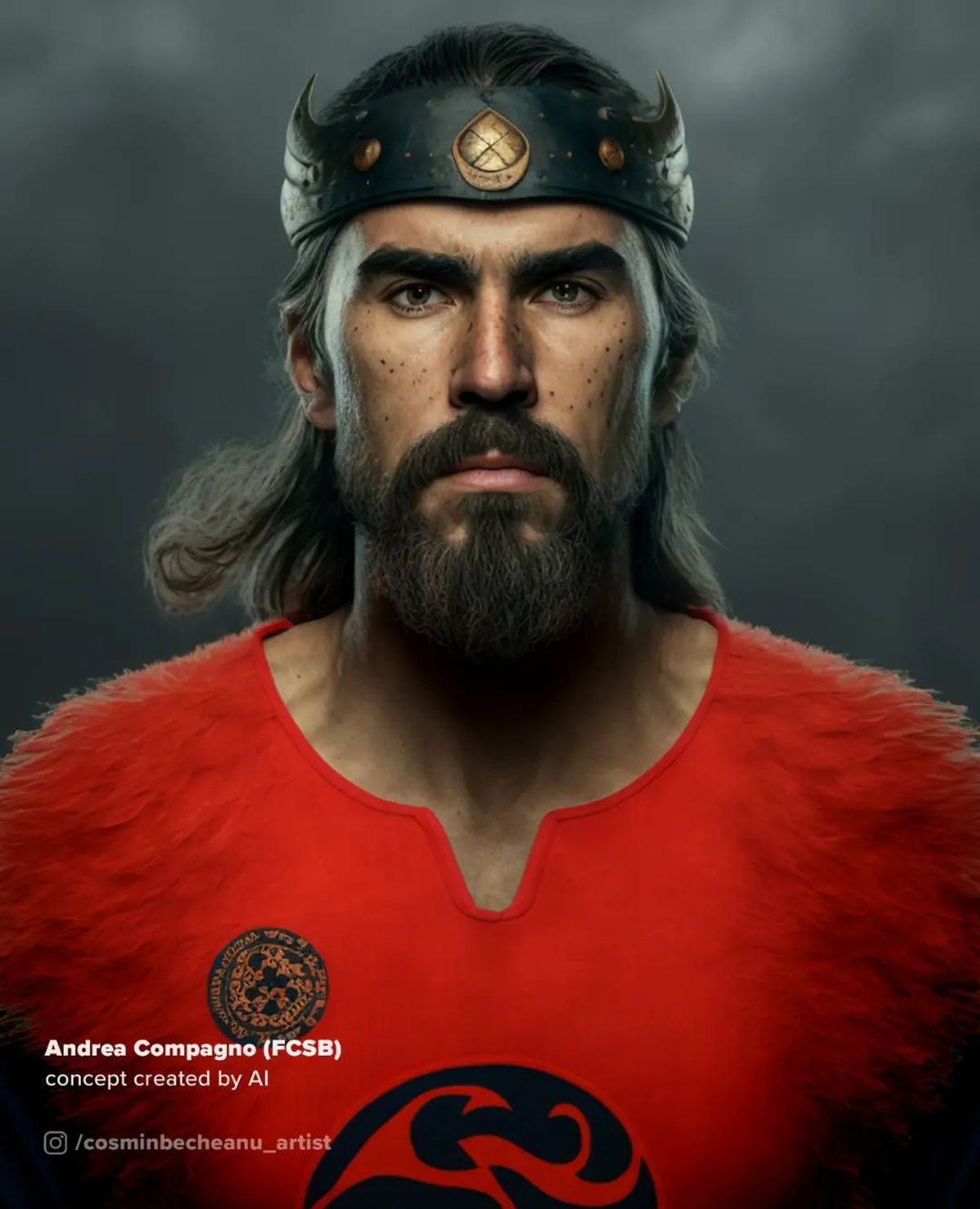 „Vikingii” Alibec și Compagno. Grozav, războinicul din viitor » 40 de portrete SF cu vedetele din Liga 1