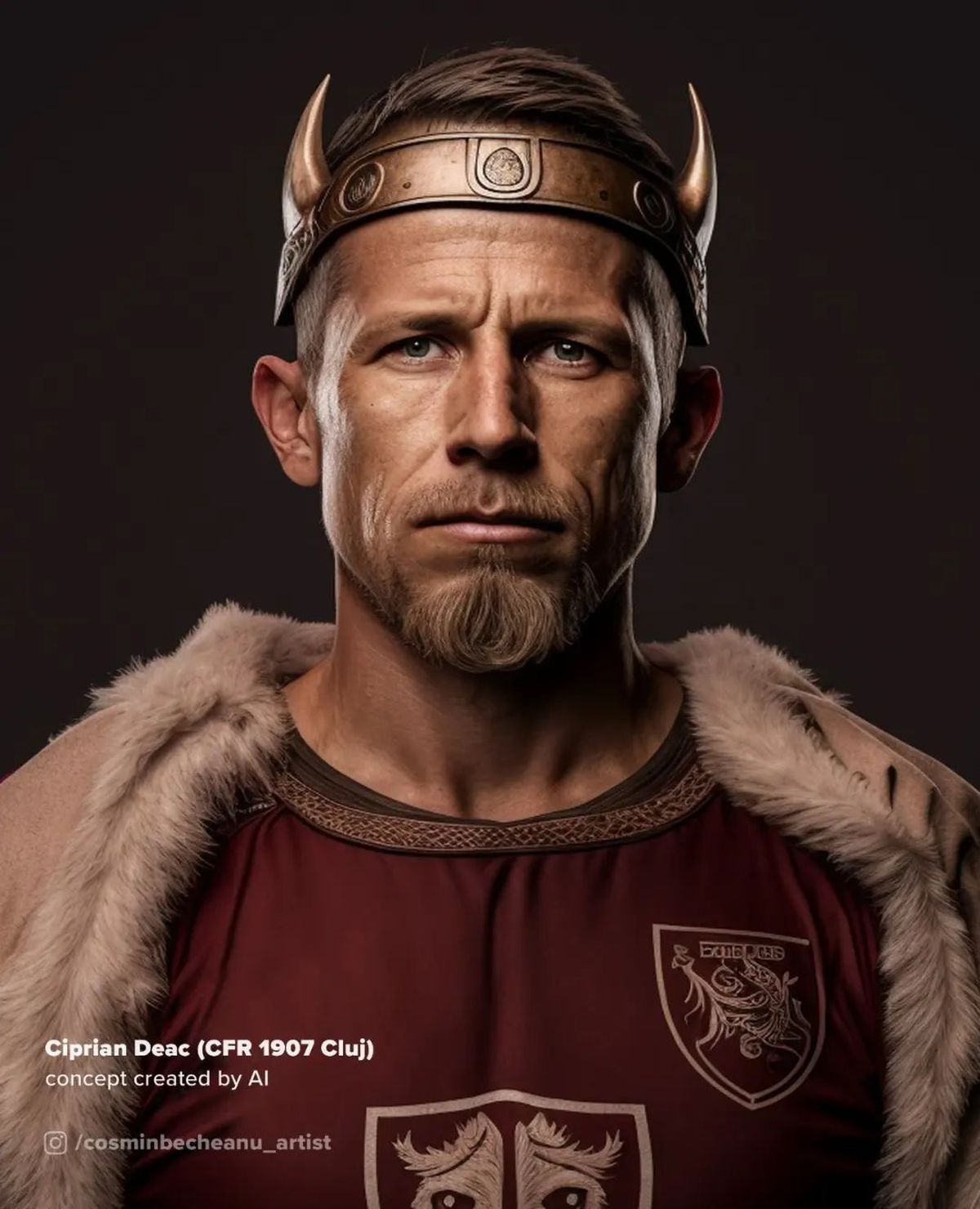 „Vikingii” Alibec și Compagno. Grozav, războinicul din viitor » 40 de portrete SF cu vedetele din Liga 1