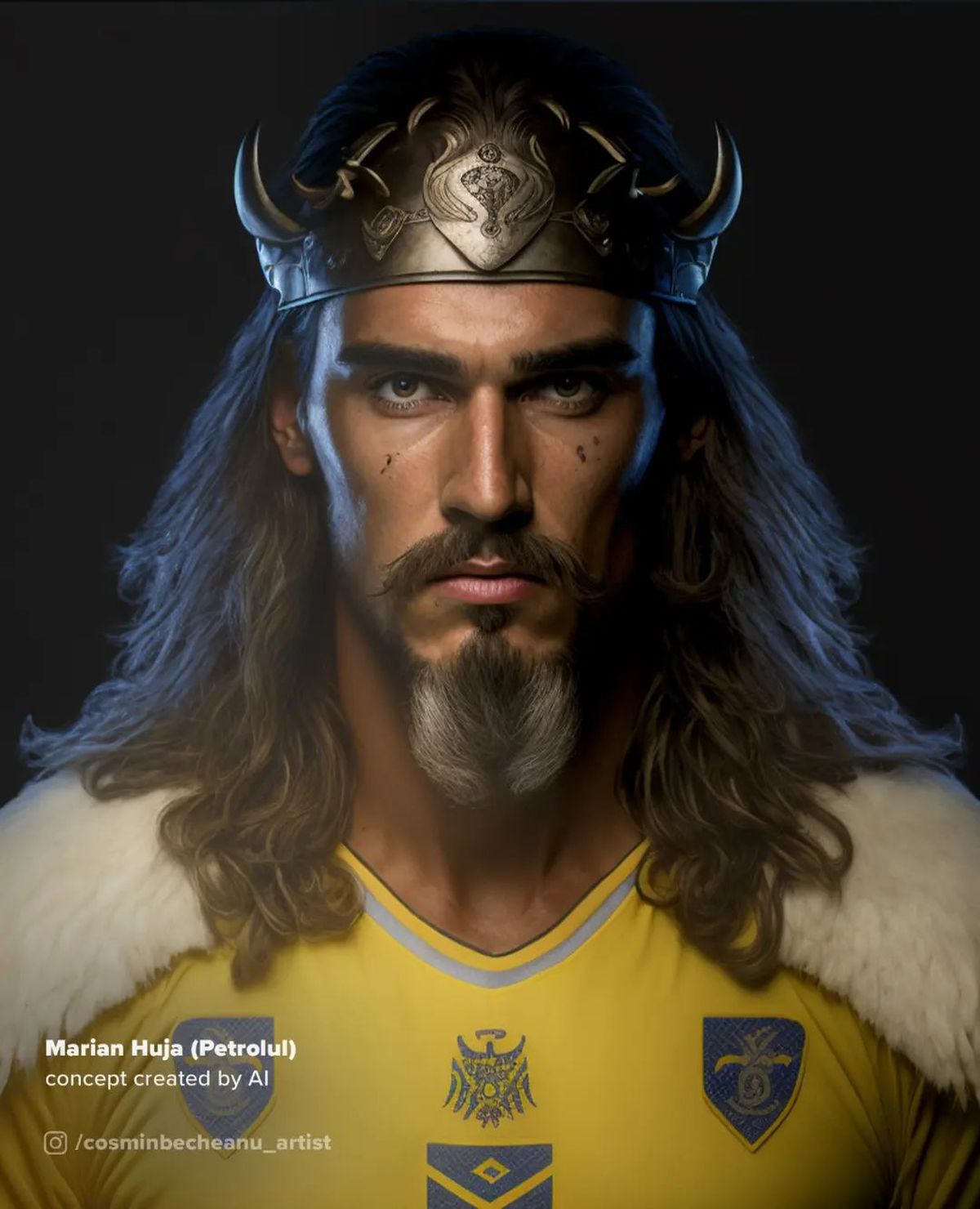 „Vikingii” Alibec și Compagno. Grozav, războinicul din viitor » 40 de portrete SF cu vedetele din Liga 1