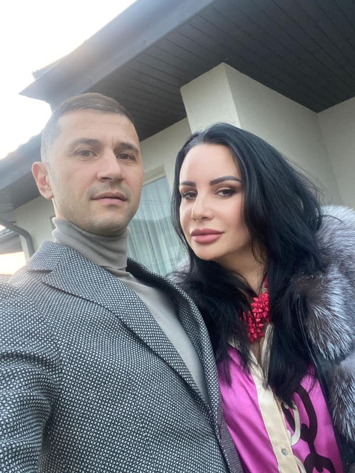 Claudiu Răducanu și soția lui