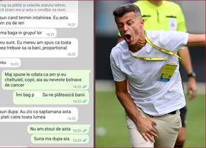 Burcă a publicat conversația de pe WhatsApp cu Vlad Iacob: „Ăia au neveste bolnave de cancer. Îmi bag p***”