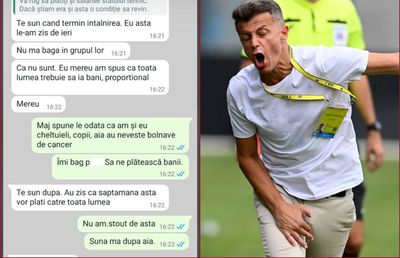 Burcă a publicat „din greșeală” conversația de pe WhatsApp cu Vlad Iacob: „Ăia au neveste bolnave de cancer. Să ne dea banii!”