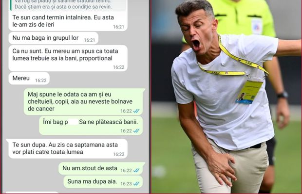 Burcă a publicat „din greșeală” conversația de pe WhatsApp cu Vlad Iacob: „Ăia au neveste bolnave de cancer. Să ne dea banii!”