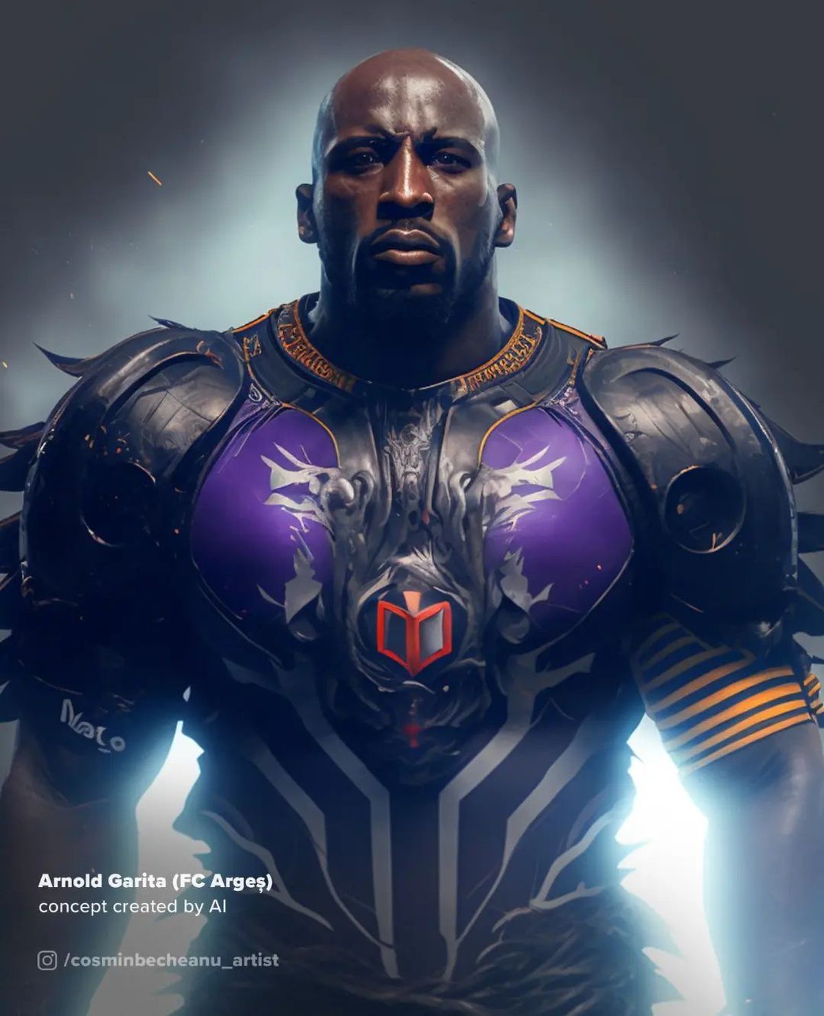 „Vikingii” Alibec și Compagno. Grozav, războinicul din viitor » 40 de portrete SF cu vedetele din Liga 1