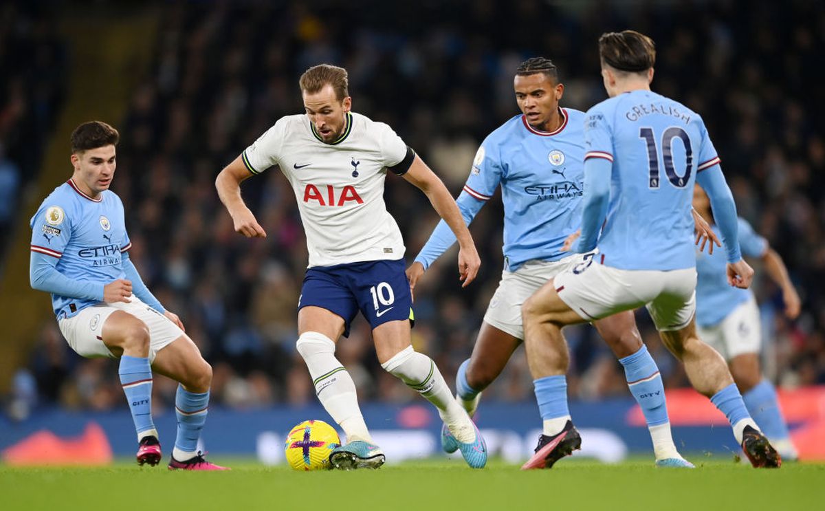 Cele mai tari imagini din partida Tottenham - Manchester City: