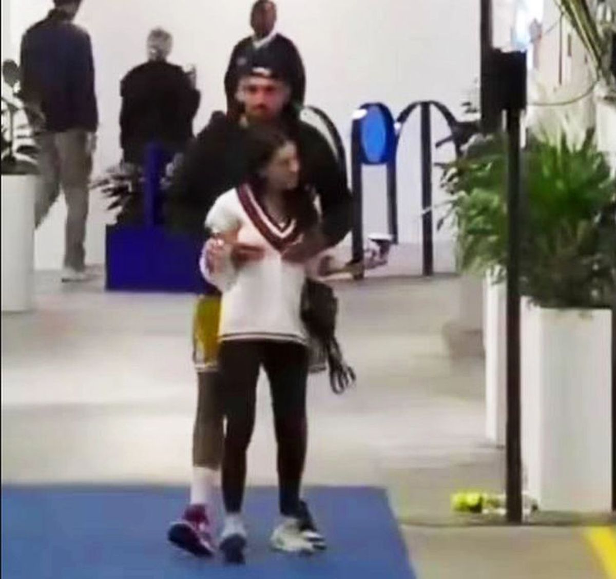 Nick Kyrgios și Costeen Hatzi. Foto: Instagram