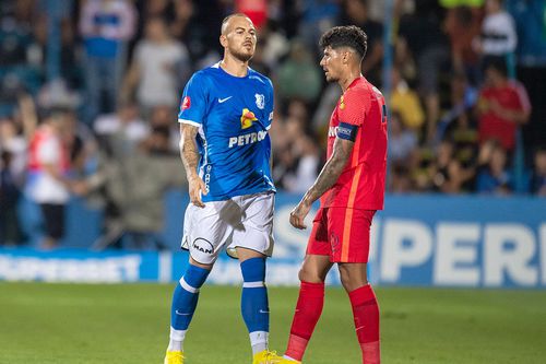 Denis Alibec și Florinel Coman sunt în pericol de suspendare. Foto: Raed Krishan (GSP)