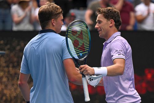Jenson Brooksby l-a învins pe Casper Ruud, favoritul doi de la Australian Open / Sursă foto: Imago Images