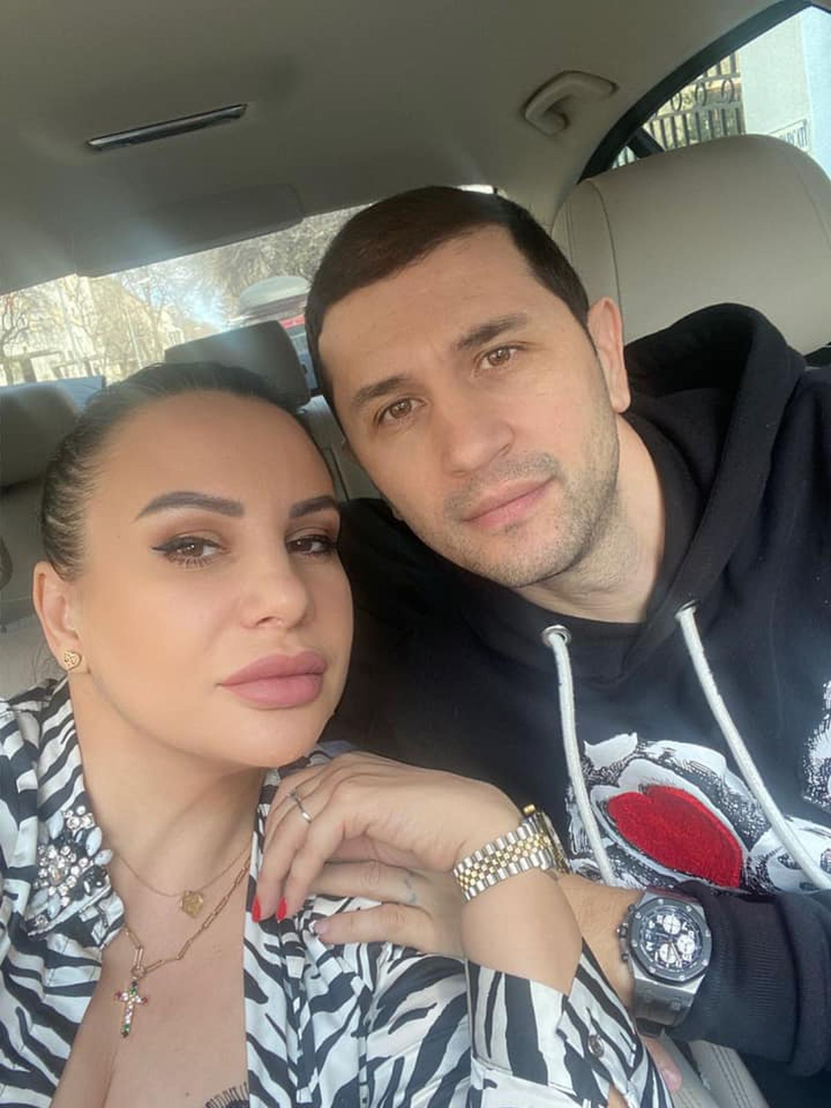 Claudiu Răducanu și soția lui