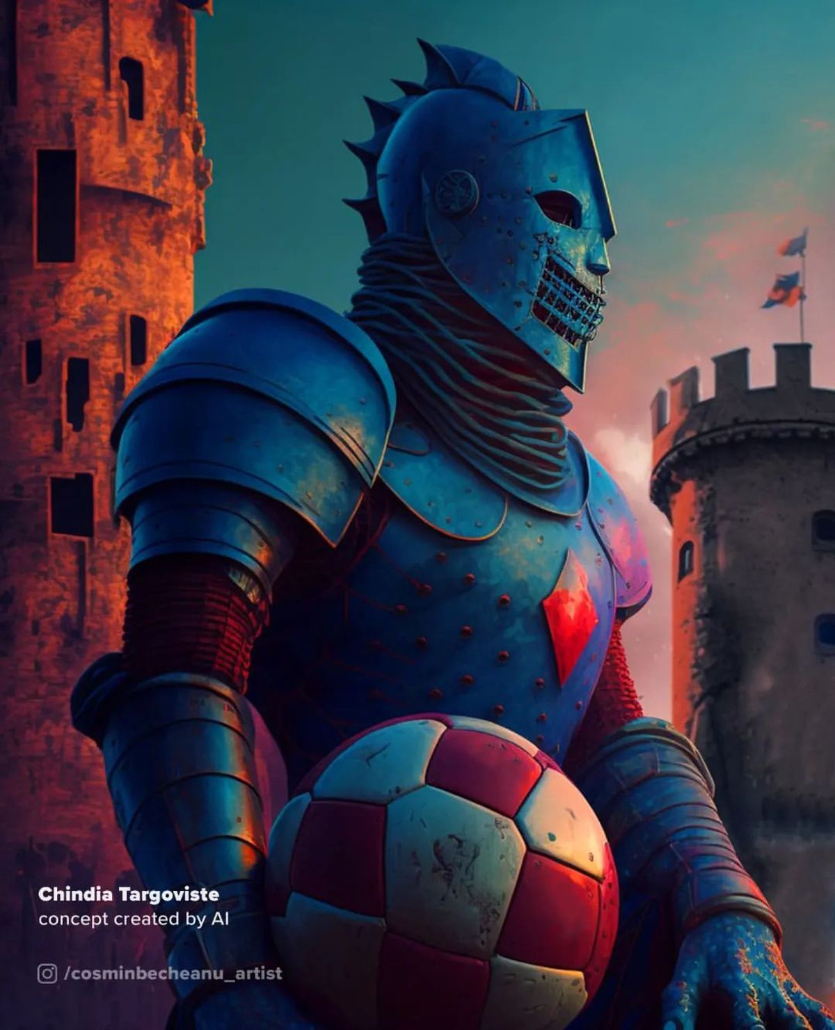 „Vikingii” Alibec și Compagno. Grozav, războinicul din viitor » 40 de portrete SF cu vedetele din Liga 1