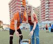 Pentru ea a marcat la debut » Ermal Krasniqi i-a dedicat soției primul gol la Rapid