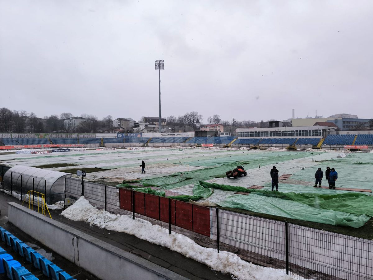 Stadion Botosani - vineri, 19 ianuarie