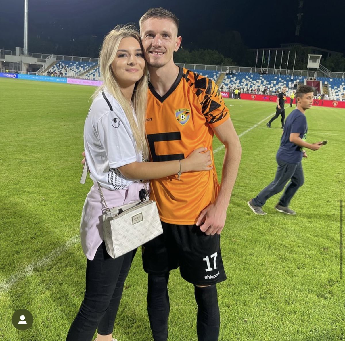 Pentru ea a marcat la debut » Ermal Krasniqi i-a dedicat soției primul gol la Rapid