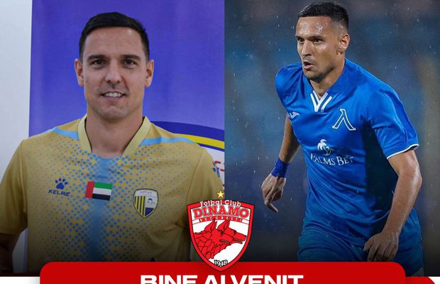 Dinamo și-a prezentat transferul cu numărul 5 din această iarnă » 8 trofee în palmares pentru noua achiziție a „câinilor”