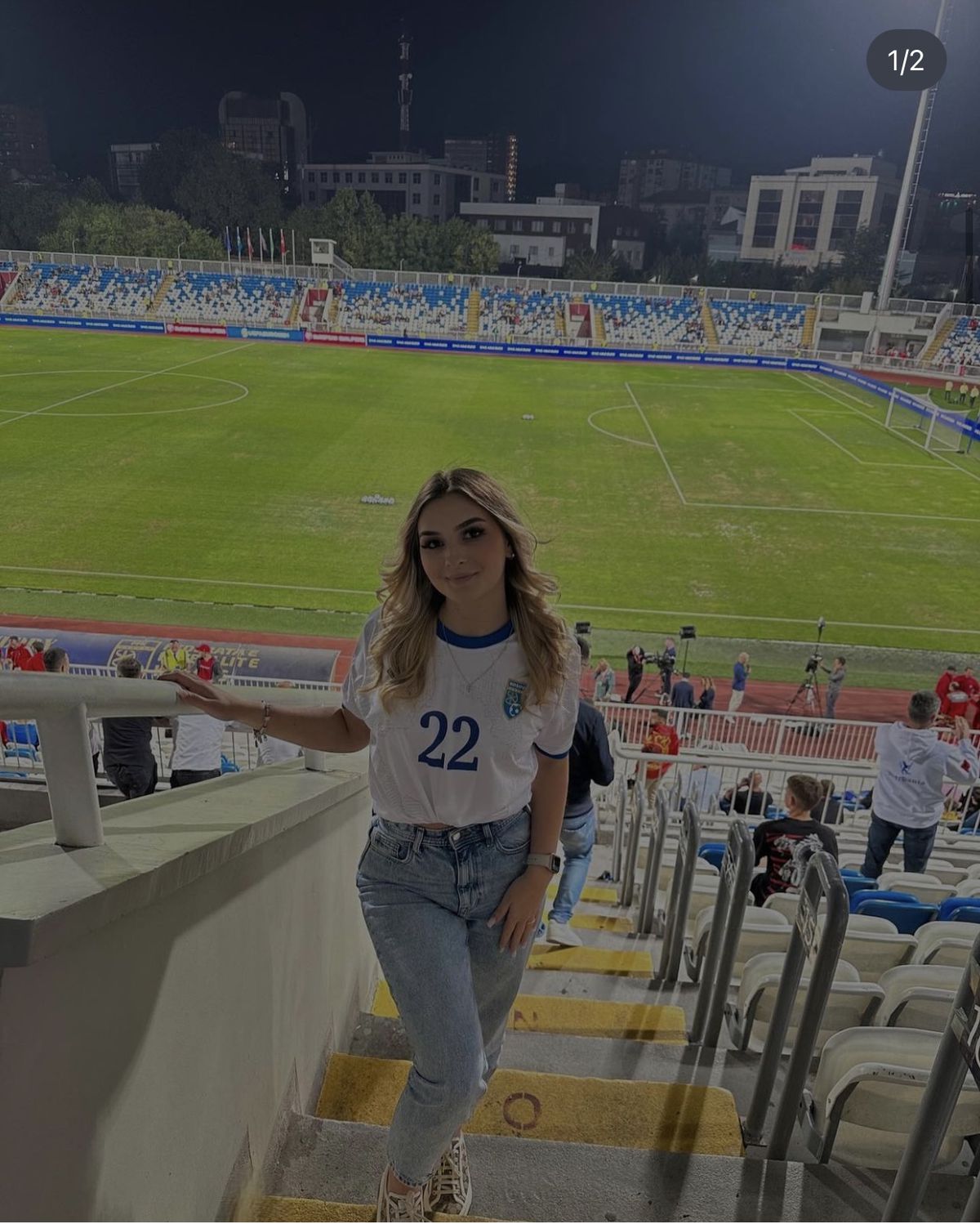 Pentru ea a marcat la debut » Ermal Krasniqi i-a dedicat soției primul gol la Rapid