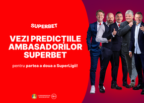 FCSB campioană și Coman golgheter? Vezi predicțiile Ambasadorilor Superbet la restartul SuperLigii