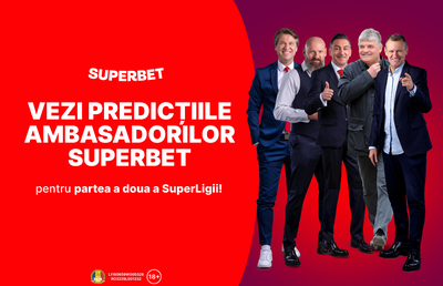 FCSB campioană și Coman golgheter? Vezi predicțiile Ambasadorilor Superbet la restartul SuperLigii