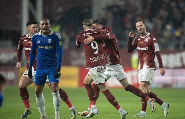 Ăsta e Rapidul din Giulești! Alb-vișiniii revin uluitor de la 1-3 și câștigă un meci de poveste cu FCU! Cronica unui meci „NEBUN”
