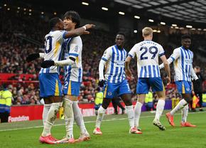 Manchester United, executată de Brighton pe Old Trafford! » Pe ce loc s-au prăbușit „diavolii” în Premier League
